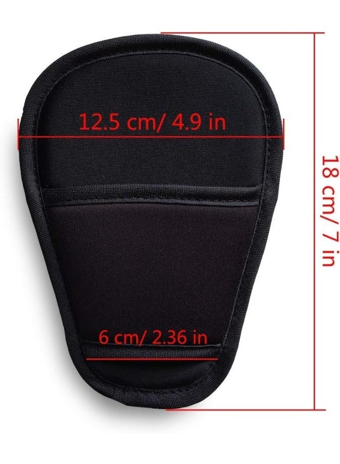 3 Piece Baby Stroller Car Seat Strap Covers & Crotch pad Universal Soft Seat Belt Cushion for Newborns Infants Kids (3 Pieces) - Image 2